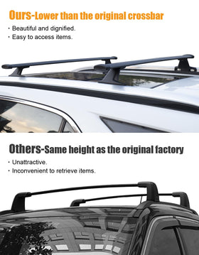 KINGGERI installed crossbars with included tools for easy installation