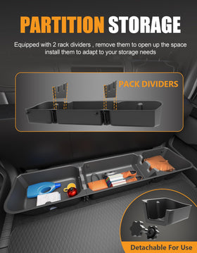KINGGERI installed under seat in truck showing clean factory fit benefit