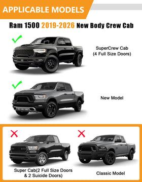 KINGGERI installed under seat in Dodge Ram 1500 highlighting discreet storage benefit
