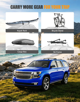 KINGGERI lifestyle mountain camp setup showing extra cargo space for outdoor trips