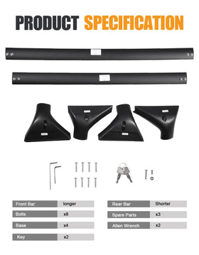 KINGGERI rooftop luggage lifestyle image showing increased cargo capacity