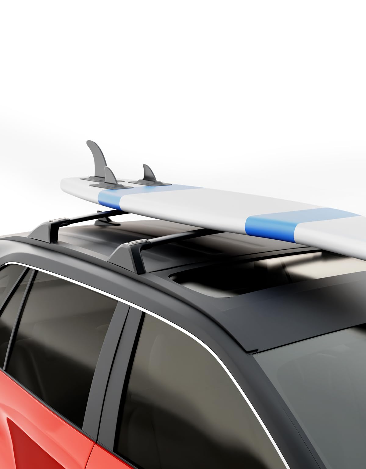 KINGGERI roof rack carrying bike to illustrate heavy-load capability