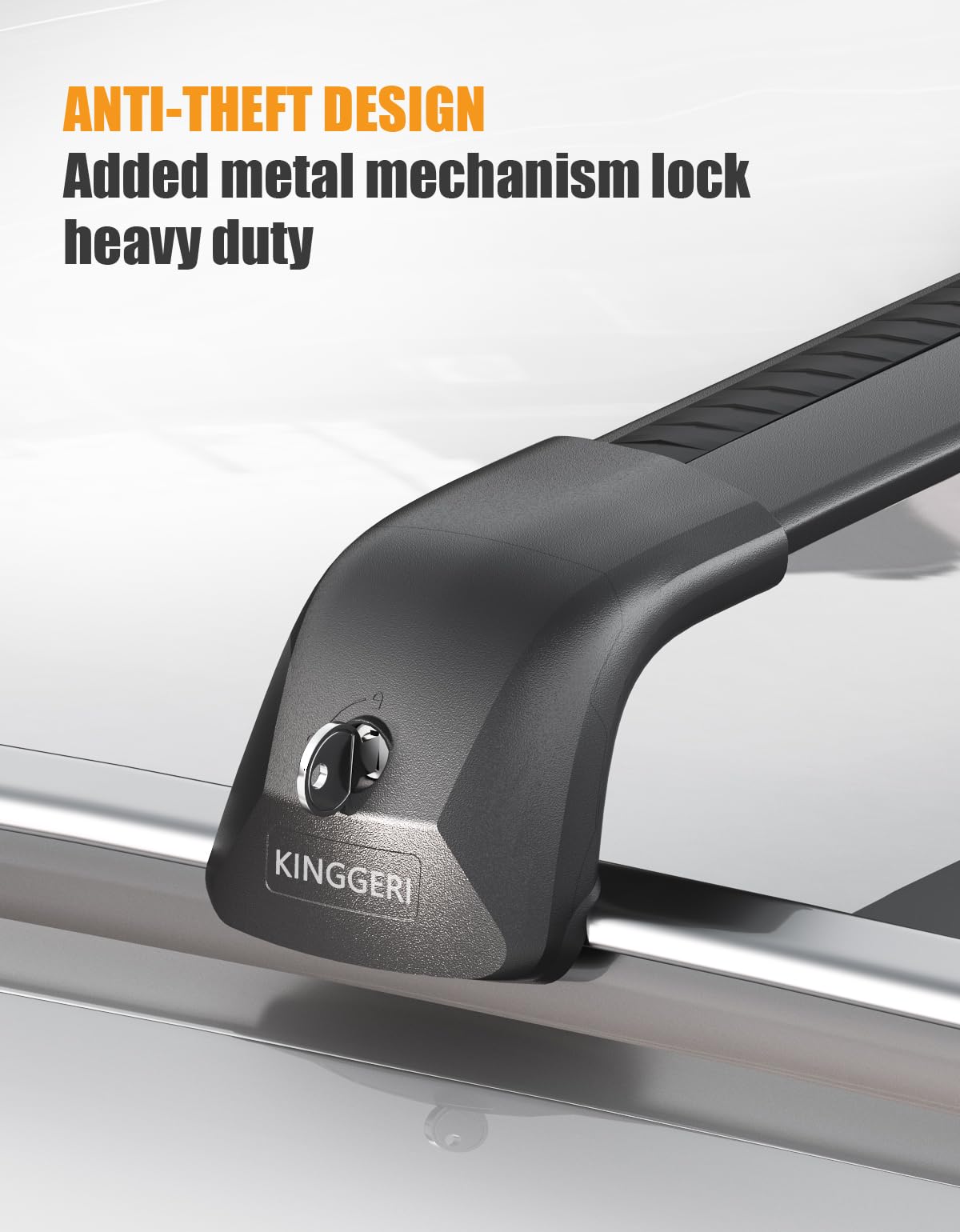 KINGGERI T-slot angled rubber strip reducing wind noise and vibration