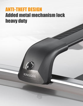 KINGGERI T-slot angled rubber strip reducing wind noise and vibration