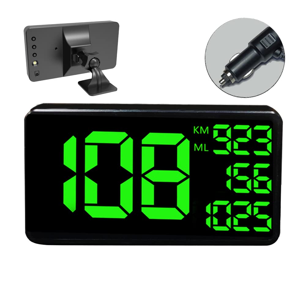 kingneed front display showing speed, easy-to-read and accessible