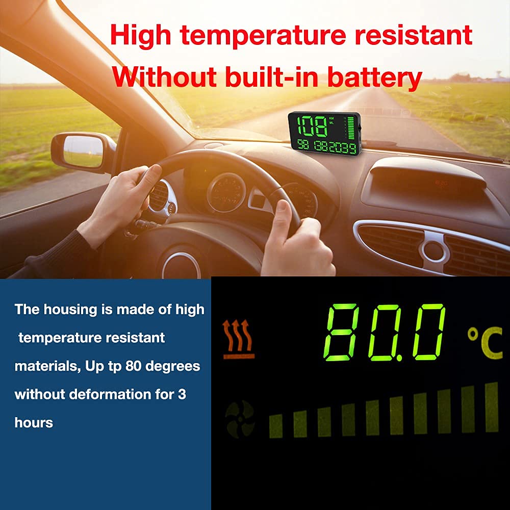 kingneed on dashboard at night offering glare-free, comfortable view