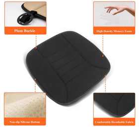 kingphenix cushion installed in car seat improving driver comfort on long trips