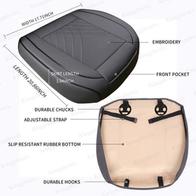 kingphenix front pocket closeup showing hidden storage benefit