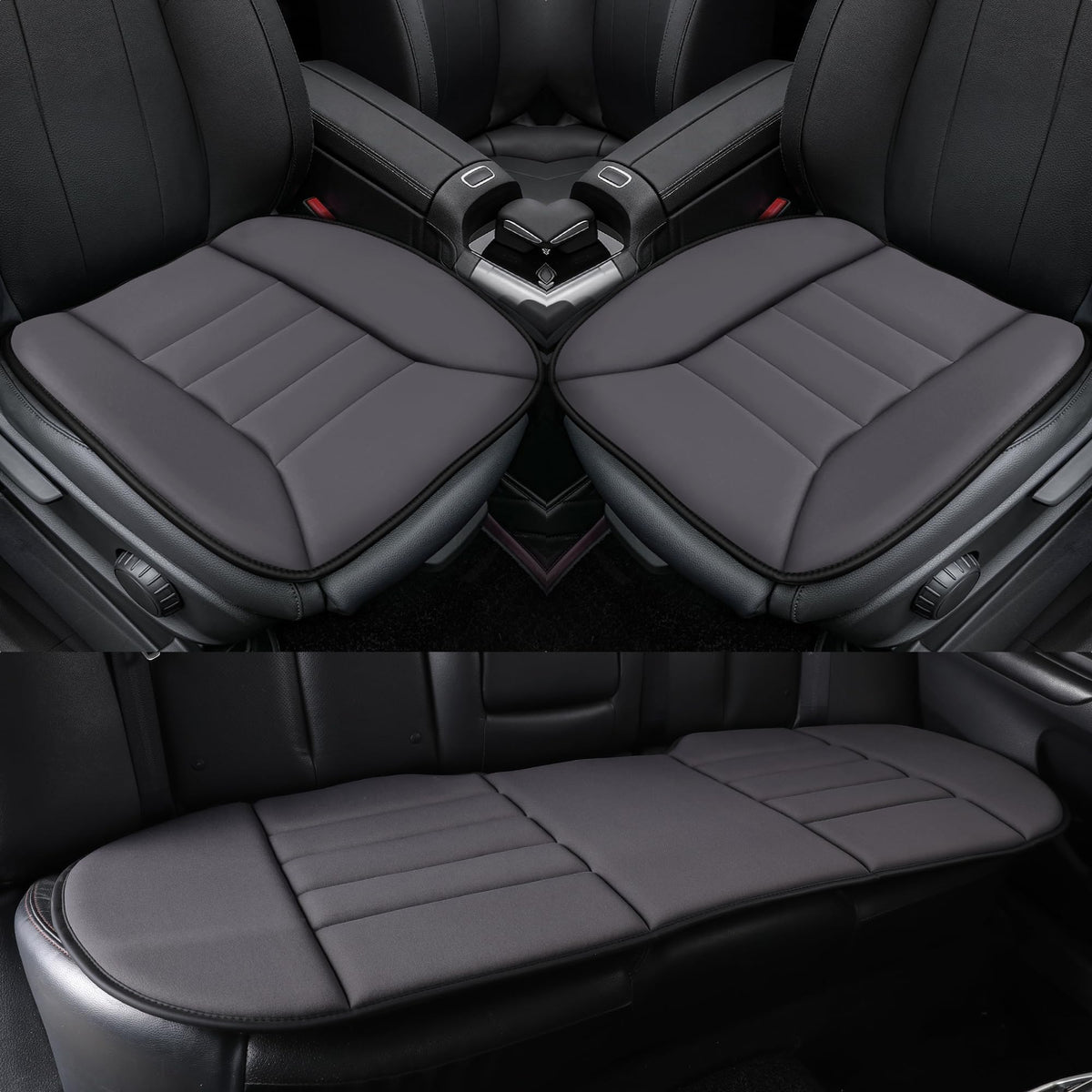 kingphenix front seat cushion showing fit and comfort benefit