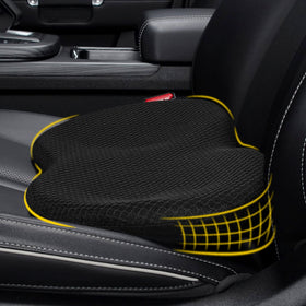 kingphenix front view of wedge cushion showing ergonomic shape and comfort