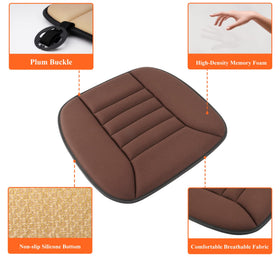 kingphenix installed in car seat providing long-drive comfort