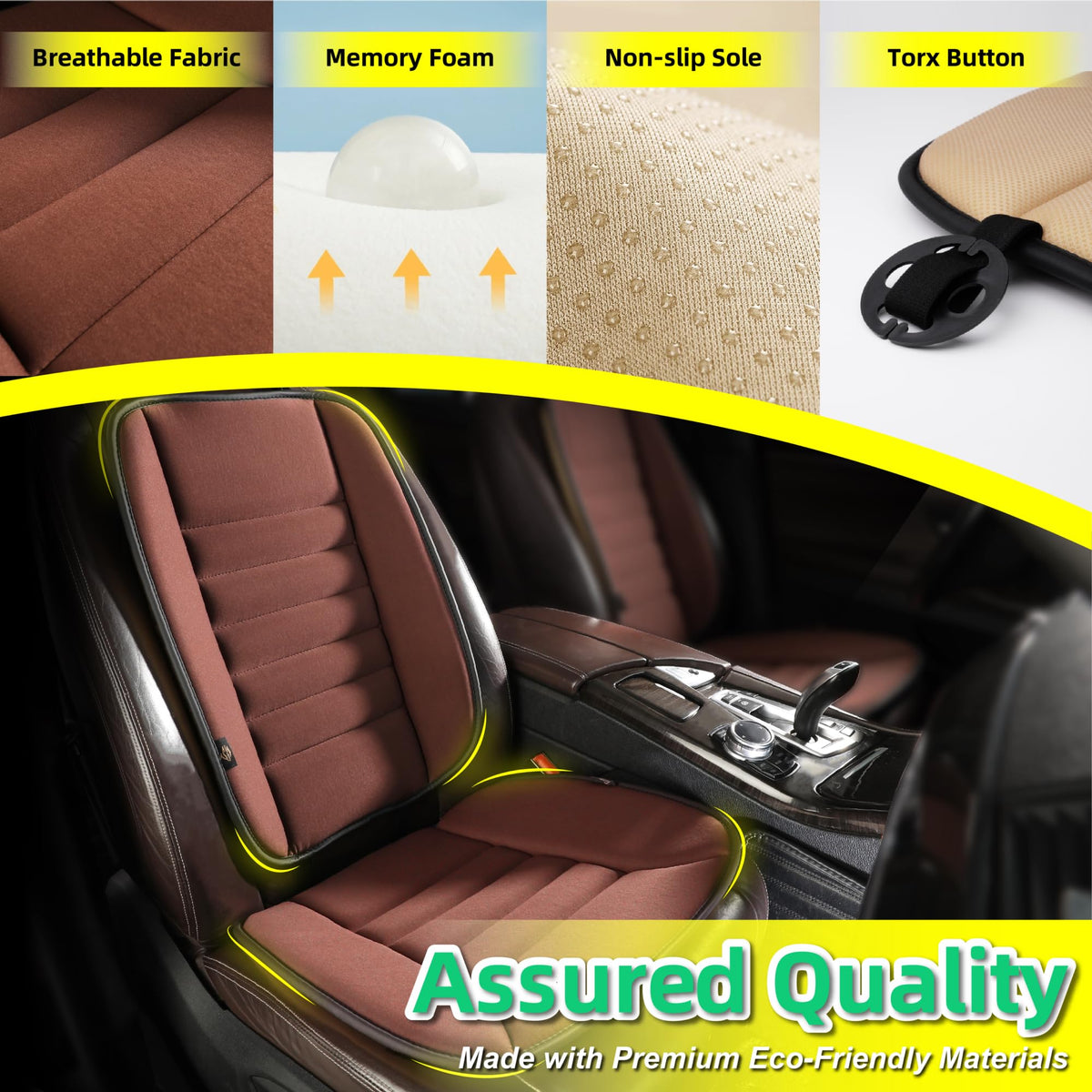 kingphenix lumbar pillow profile illustrating ergonomic lower-back support benefit