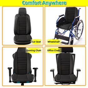 kingphenix placed on office chair offering added daily support