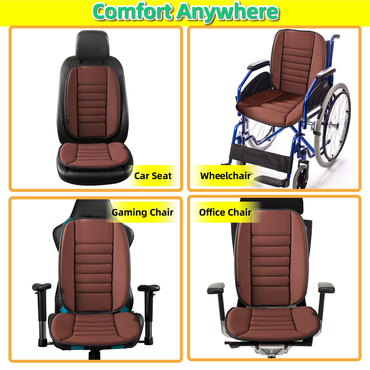 kingphenix on office chair showing improved posture benefit