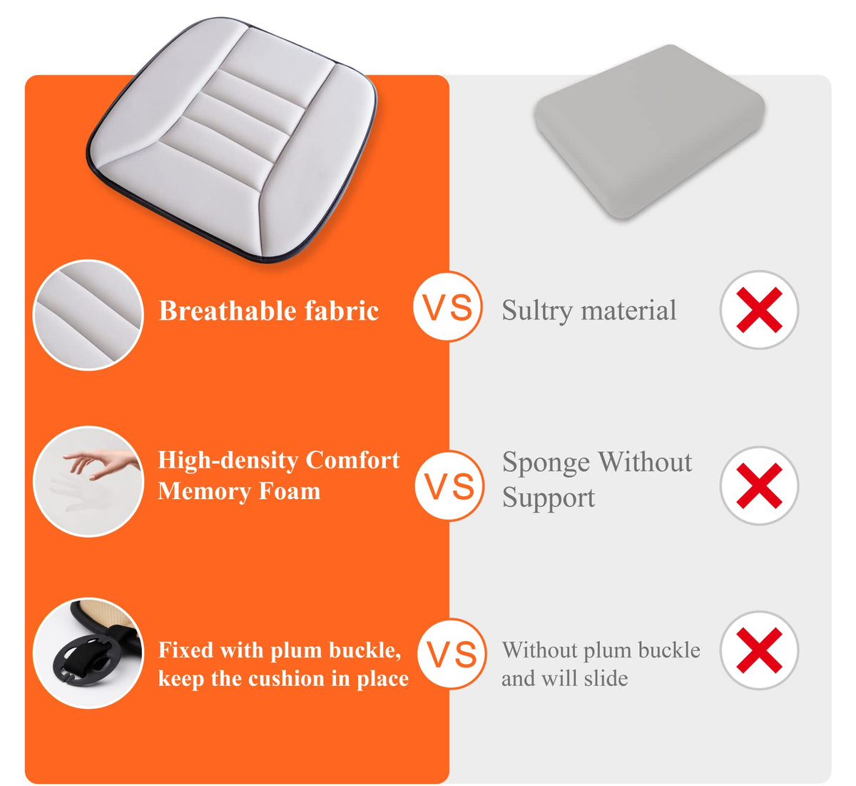 kingphenix cushion protecting car upholstery from wear