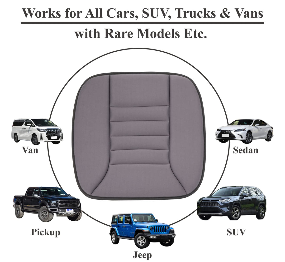 kingphenix placed on truck seat built for long-haul support