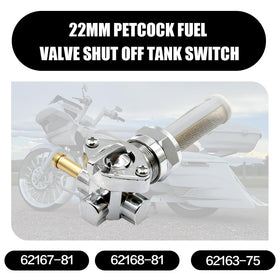 kingsmoto packed components including petcock fuel line and two clamps for fast installation