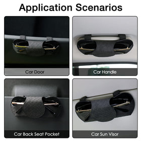 KINIVA next to sunglasses showing compact size and fit benefit