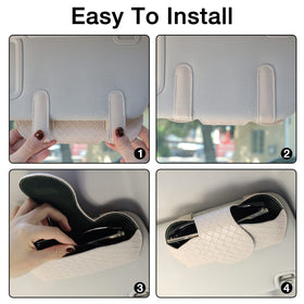 KINIVA large sunglasses inside holder demonstrating roomy fit