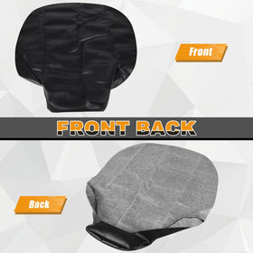Kistrba seat cover on an ATV in outdoor setting showing refreshed look and weather resistance