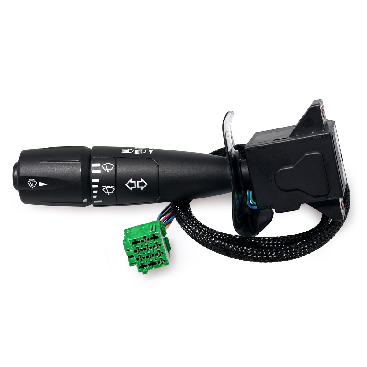 KITONLA front view of switch showing lever and housing for easy identification