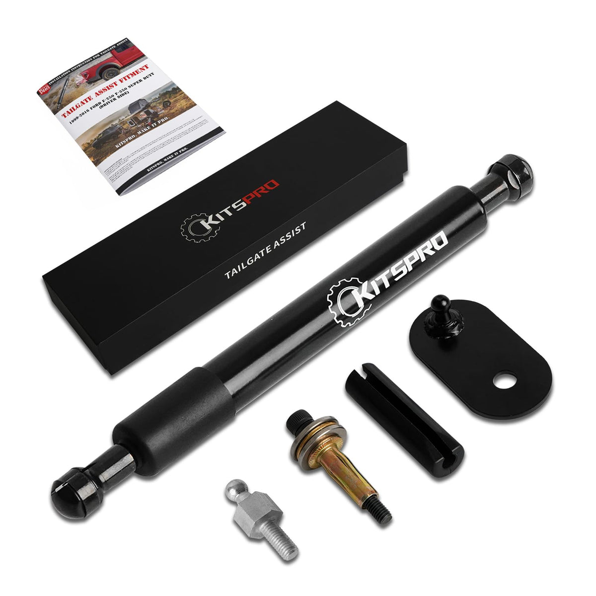 KitsPro front packaging showing the tailgate assist and benefits