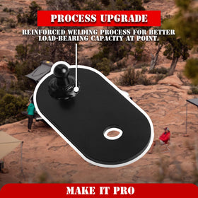 KitsPro tailgate used while loading gear illustrating safer lowering benefit