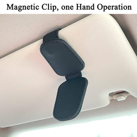 KIWEN close-up leather texture protecting visor and glasses