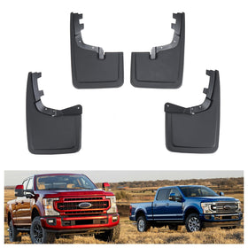 Kiwi Master front packaging view showing mud flaps and benefits of non-drill fit