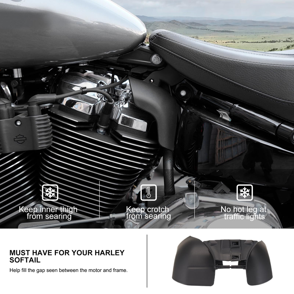 Kiwi Master matte black finish detail showing low-glare surface and scratch resistance