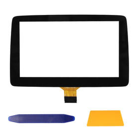 kixfwpy front panel for Mazda 3 showing exact fit and clear display, restoring visibility