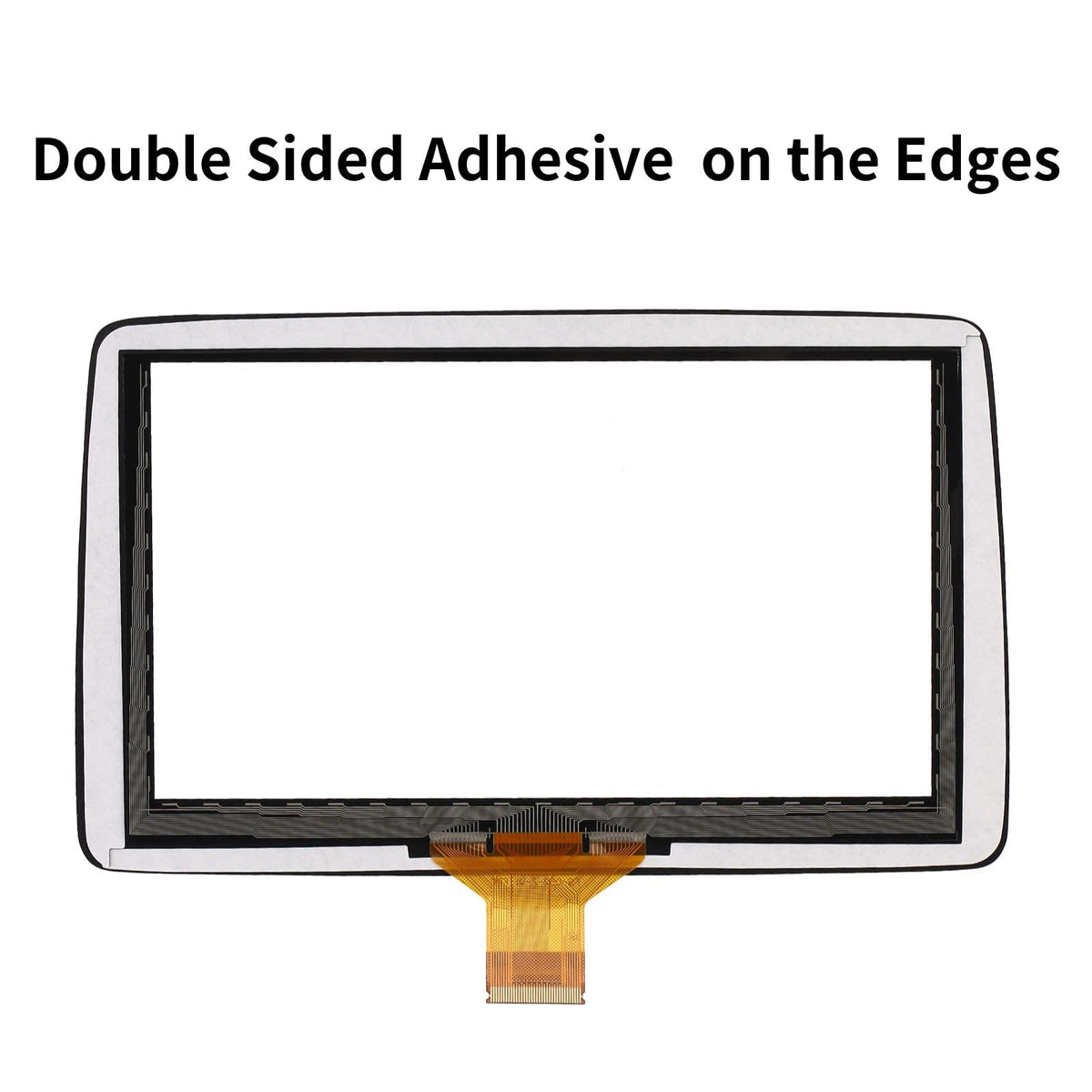 kixfwpy digitizer installed in Mazda dashboard demonstrating clean factory-like finish