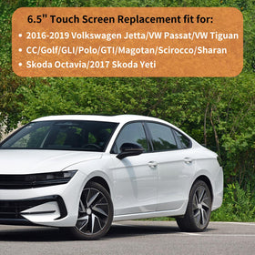 kixfwpy installed in VW dashboard demonstrating restored touchscreen control