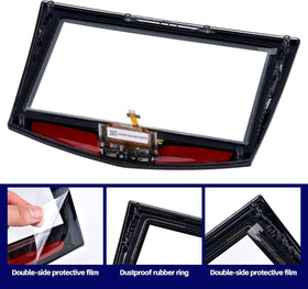 kixfwpy lifestyle image of driver using restored CUE screen while driving