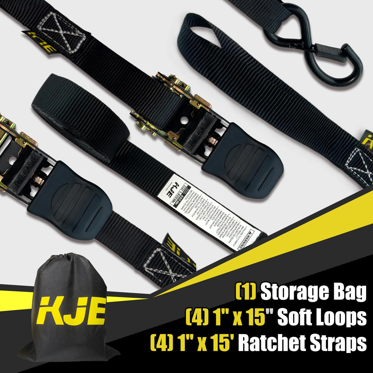 KJE TPR handle close-up for comfortable non-slip grip and easier tightening