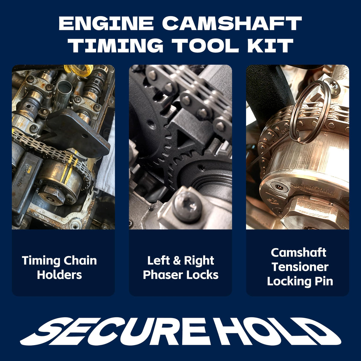 KJE crankshaft pulley wrench in hand illustrating leverage and safe removal