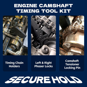 KJE crankshaft pulley wrench in hand illustrating leverage and safe removal