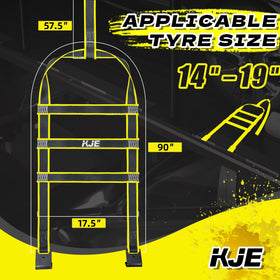 KJE flat hook detail demonstrating secure attachment and reduced webbing wear