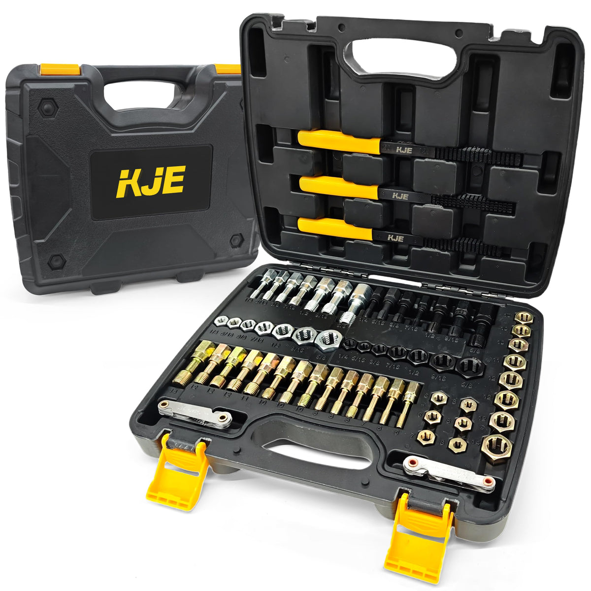 KJE front case open showing organized kit and quick access benefit