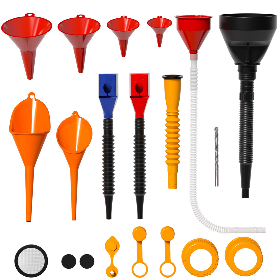 KJE front packaging and full kit view showing organization and convenience
