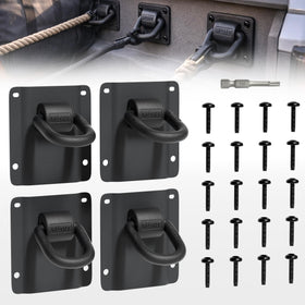 KJE front view of four anchors showing durable construction and compatibility