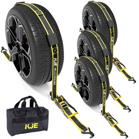 KJE front view of 4-pack packaging showing kit and storage bag for organized hauling