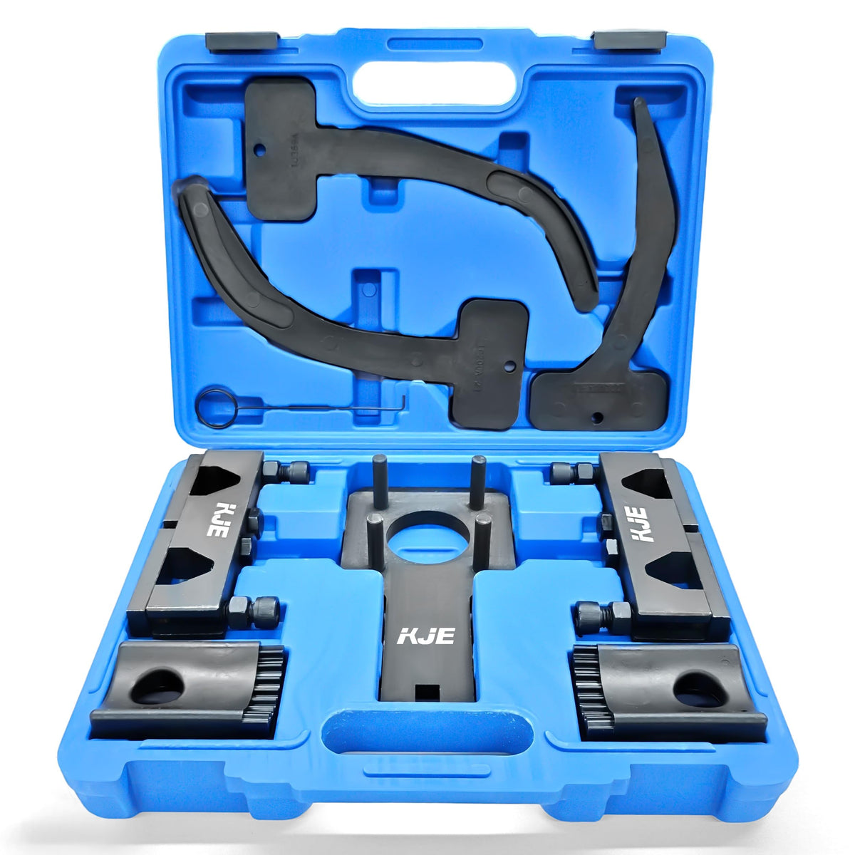 KJE kit case and tools overview showing organized set and quick access benefit