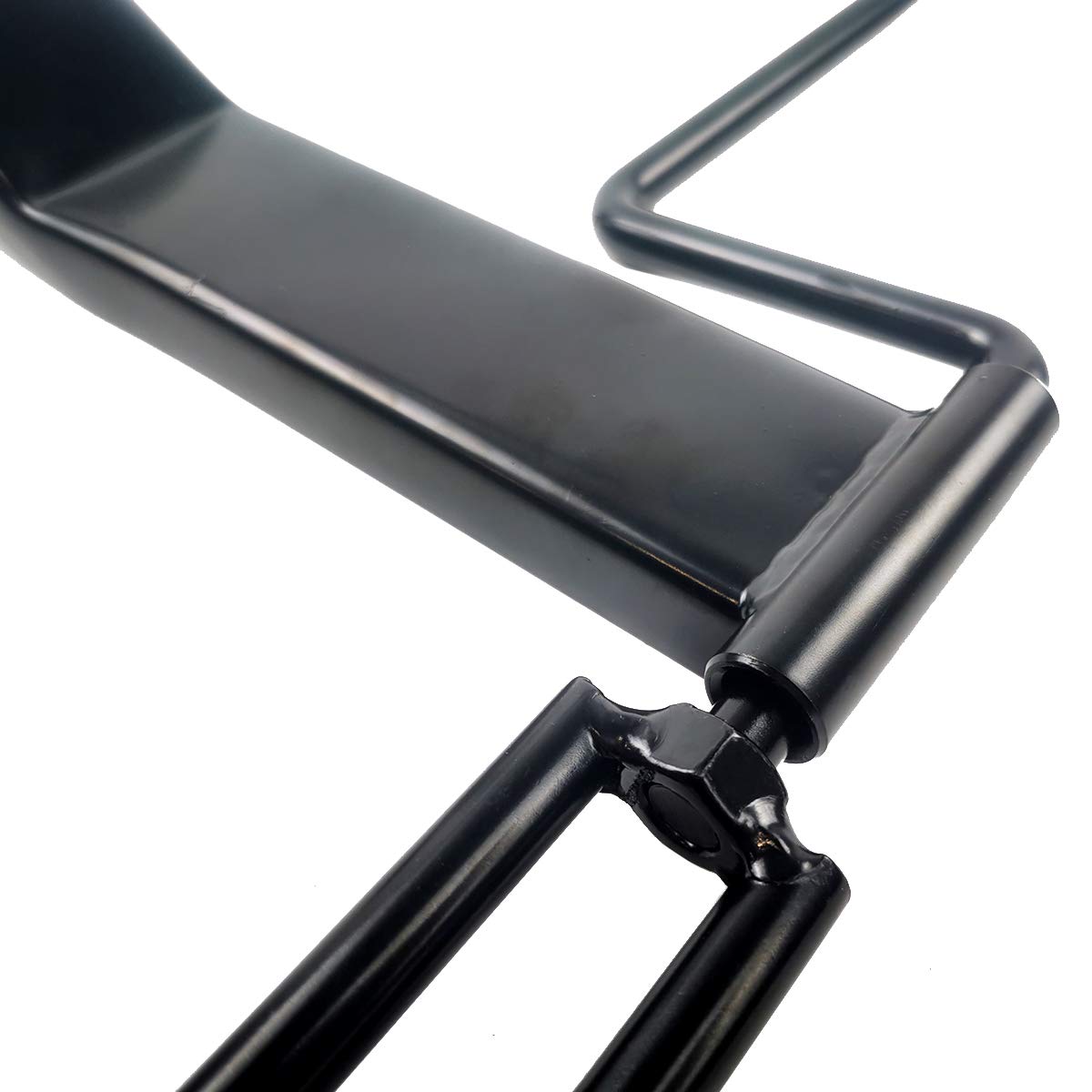 KJE side profile of mounting bar showing Z-bar fit and firm bolt-down benefit
