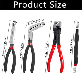 KJYIOY open storage pouch displaying neat tool arrangement for portability