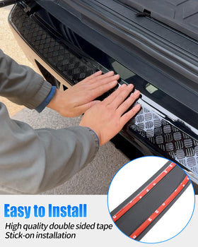 KKTR-CAR side seam showing flush alignment with bumper for factory-fit benefit