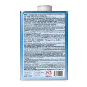 KLEAN-STRIP label close-up highlighting usage instructions and safety benefit