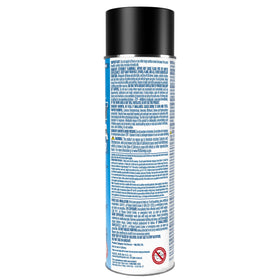 KLEAN-STRIP can spraying vertical metal demonstrating cling and coverage