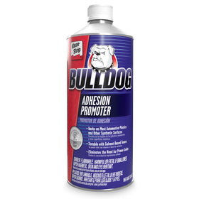 Klean-Strip Bulldog front quart bottle showing product and brand benefits