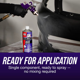 Klean-Strip Bulldog applied to a plastic automotive panel improving adhesion